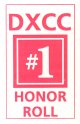 DXCC Number 1 Position badge