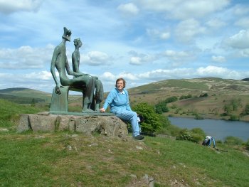 Henry Moore's King and Queen at Glenkiln